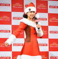 スケートへの想いを語った、浅田真央／「クリスマス・チョコツリー」点灯式