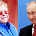 エルトン・ジョン＆のウラジミール・プーチン大統領-(C)Getty Images