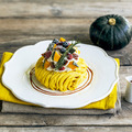 【3時のおやつ】ハロウィン限定“モンブラン風パンケーキ”登場「J.S.PANCAKE CAFE」・画像