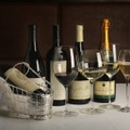 ワイン、シャンパンの品揃えも豊富。