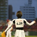 篠田麻里子 オリックス・バファローズ戦始球式