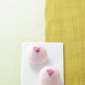 笹谷伊織の桜色のおまんじゅう「さくらさくら」（250円）