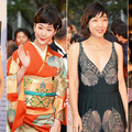 【東京国際映画祭】豪華女優陣が着物＆露出度高めワンピースを着こなしレッドカーペットに降臨！・画像
