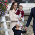 キャサリン王妃＆シャーロット王女＆ウィリアム王子-(C)Getty Images