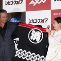 テイラー・キニー＆関根麻里／「シカゴ・ファイア」来日イベント