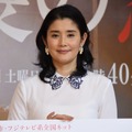 石田ひかり／オトナの土ドラ「屋根裏の恋人」制作発表会見