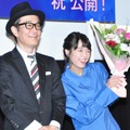 リリー・フランキー＆清野菜名／『パーフェクト・レボリューション』初日舞台挨拶