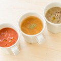 野菜を使ったスープやポタージュ（580円～）