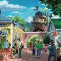 「ジブリパーク」基本デザイン「魔女の谷エリア」(C)Studio Ghibli