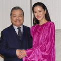 西田敏行＆蒼井優／第42回日本アカデミー賞優秀賞発表記者会見