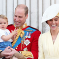ウィリアム王子、キャサリン妃、ルイ王子 (C) Getty Images.