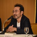 古舘寛治／映画『淵に立つ』試写及び記者会見