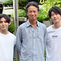 椎名桔平、山田涼介＆田中圭「キワドい２人」兄弟の父親役「良い親子関係を築いていけたら」・画像