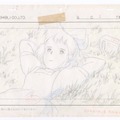 『宮崎駿展』イメージ画『魔女の宅急便』(1989)レイアウト（C）1989 角野栄子・Studio Ghibli・N