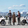 柄本佑が仮面ライダー第2号に！池松壮亮＆浜辺美波との3ショット解禁『シン・仮面ライダー』・画像