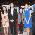 福山雅治＆吉高由里子＆杏＆山崎光＆北村一輝＆西谷弘監督／『真夏の方程式』初日舞台挨拶