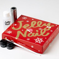 ■JellyNail LED ジェルネイルキット クリスマス限定パッケージ※クリスタルカラージェル2 個搭載（カラーの選択可能）・価格9,980円 (税込み)