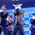 須藤元気率いる「WORLD ORDER」／「Visaデビットキャンペーン」記者発表会