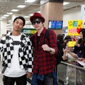 AKIRA（EXILE）＆城田優／新シリーズ「GTO」 in 空港