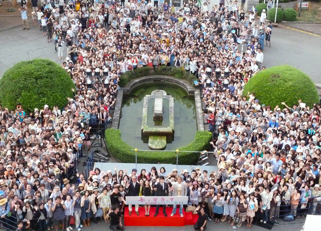 松山ケンイチ＆蒼井優＆豊川悦司＆木村大作（監督）／『春を背負って』凱旋プレミア・イベント