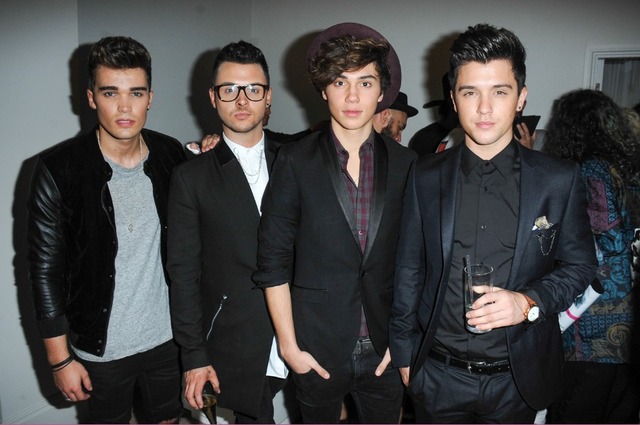 Josh Cuthbert, JJ Hamblett, George Shelley and Jaymi Hensley (Union J)　フォトクレジット：RICHARD YOUNG