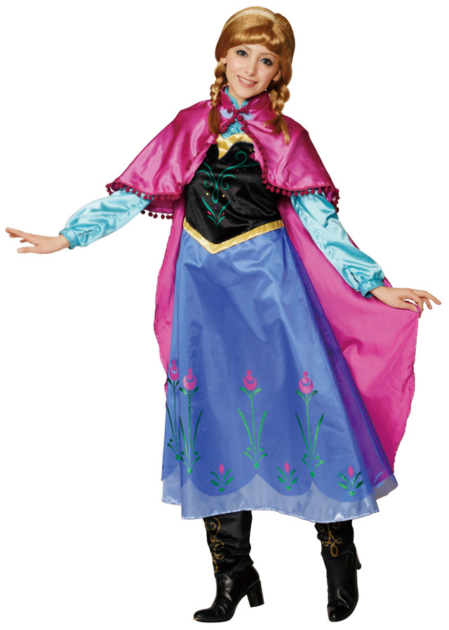 『アナと雪の女王』アナの衣装　(C)  Disney.
