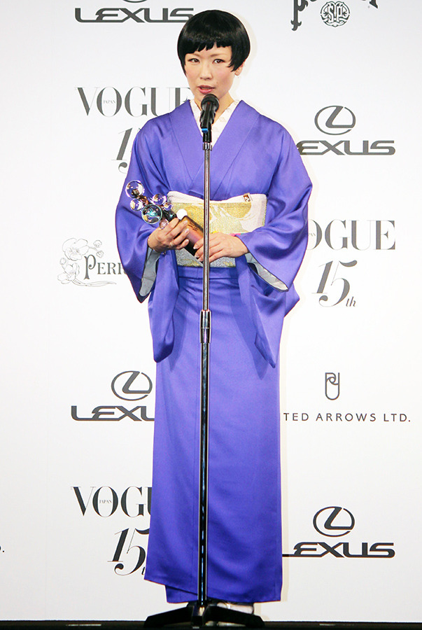 椎名林檎（音楽家）／「VOGUE JAPAN Women of the Year 2014」授賞式