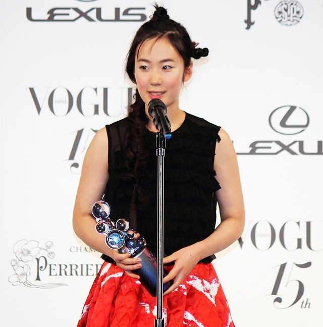 黒木華（女優）／「VOGUE JAPAN Women of the Year 2014」＆「VOGUE JAPAN Women of Our Time」授賞式