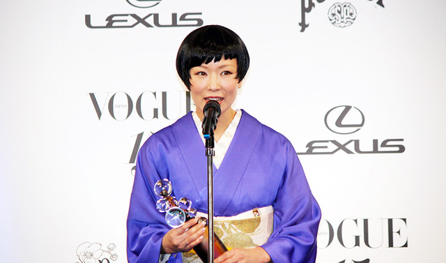椎名林檎（音楽家）／「VOGUE JAPAN Women of the Year 2014」＆「VOGUE JAPAN Women of Our Time」授賞式