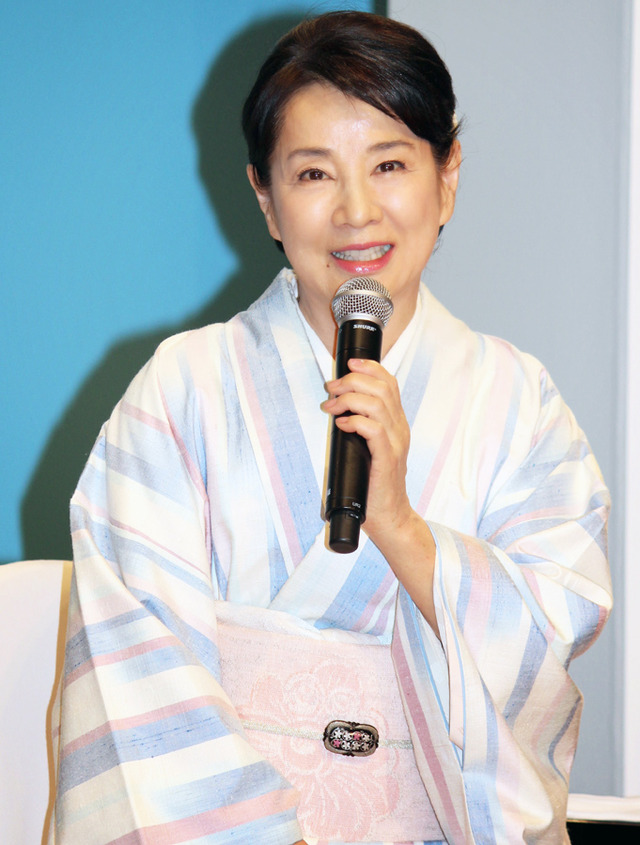 二宮和也の母親役を演じる、吉永小百合／『母と暮せば』製作発表会見