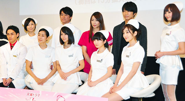 堀北真希＆志田未来＆高梨臨＆菜々緒＆木村多江＆水野美紀＆MEGUMI＆柳楽優弥＆眞島秀和＆石黒賢／ドラマ「まっしろ」記者会見