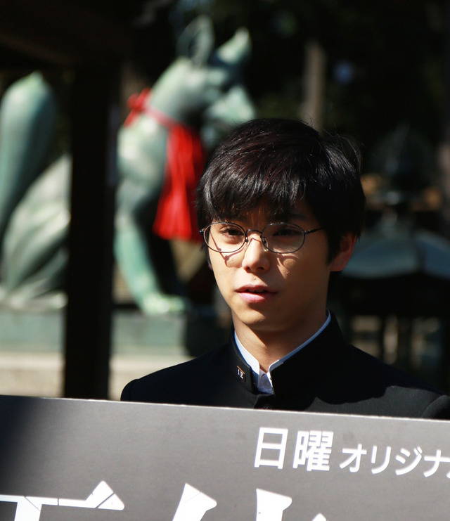 村上虹郎／連続ドラマW「天使のナイフ」大ヒット＆更正祈祷 in 豊川稲荷神社