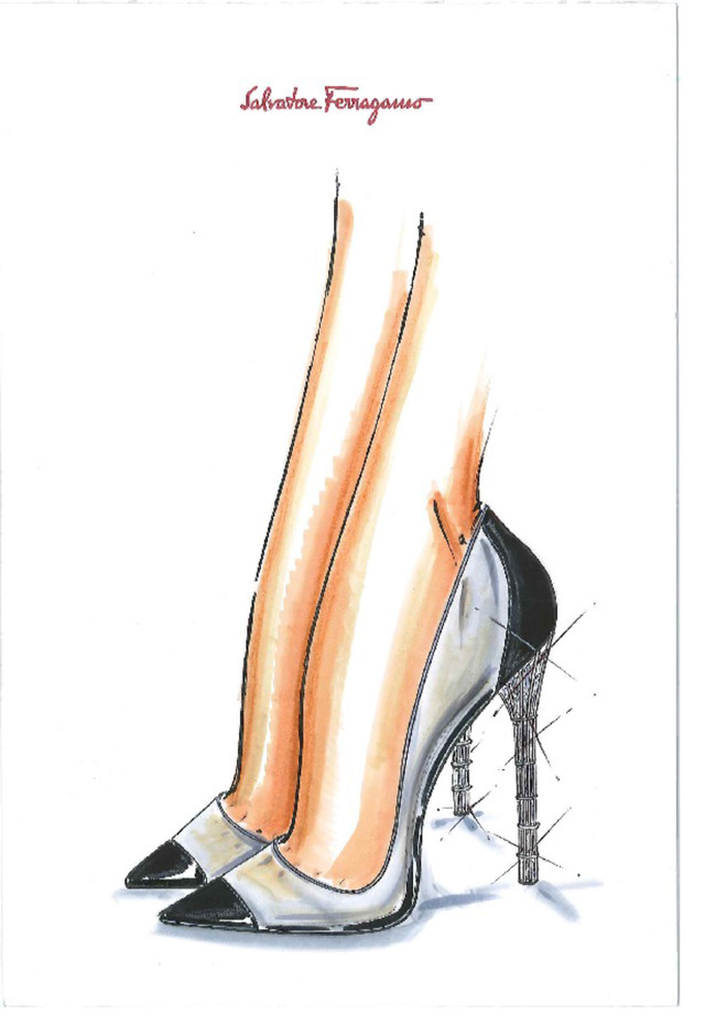 『シンデレラ』×「サルヴァトーレ・フェラガモ（Salvatore Ferragamo）」ガラスの靴