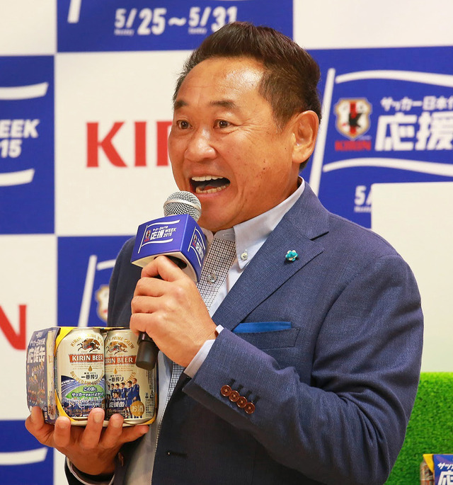 松木安太郎／「サッカー日本代表応援WEEK2015」キックオフイベント