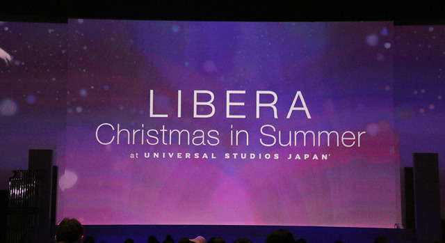 英国少年合唱団“Libera（リベラ）”／ユニバーサル・スタジオ・ジャパン