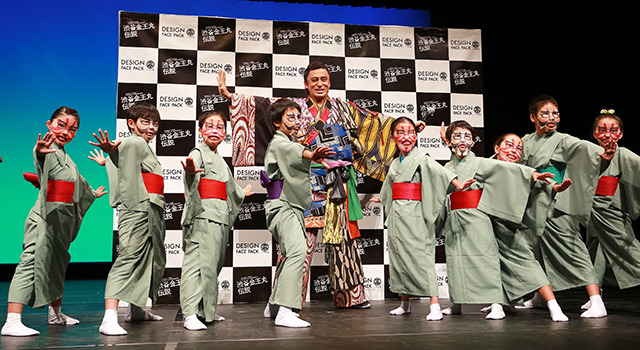 「子供歌舞伎フェイスパック」発売記念イベント
