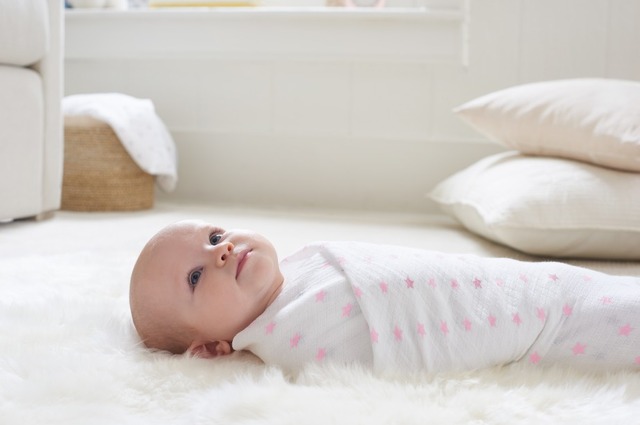 モスリンコットンは、デリケートな赤ちゃんの肌にやさしい天然素材。