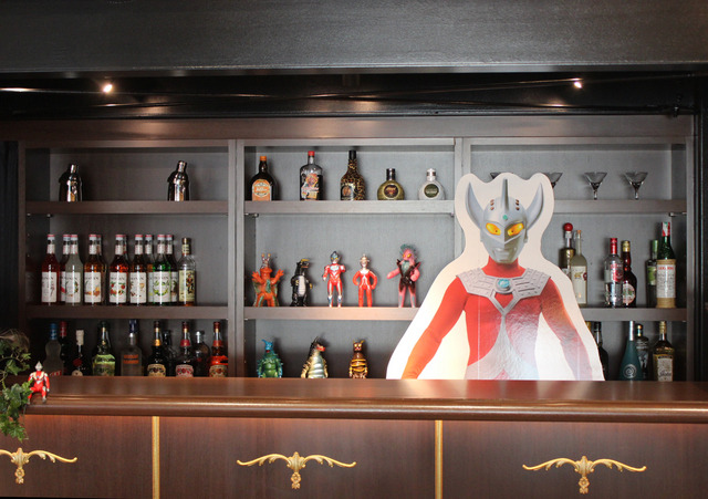 「ウルトラマンカフェ」の店舗内