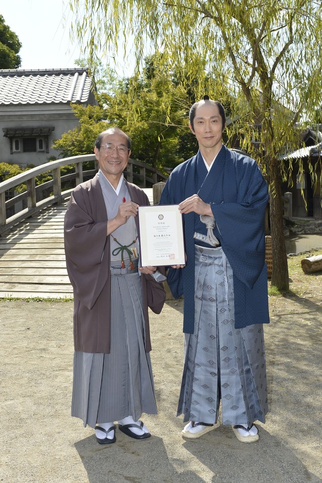 佐々木蔵之介、京都国際観光大使に／『超高速！参勤交代　リターンズ』（Ｃ）2016「超高速！参勤交代 リターンズ」製作委員会