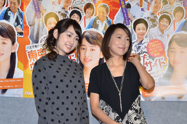 早見あかり＆羽田美智子／「東京ウエストサイド物語」完成試写会