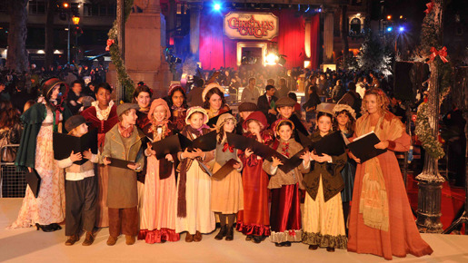 『Disney’s　クリスマス・キャロル』ロンドン・プレミア