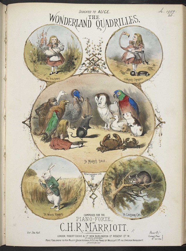 原作に登場する動物たち(C) British Library