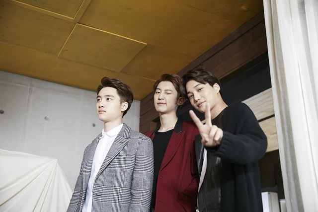 「EXO NEXT DOOR～私のお隣さんはEXO～」メイキングカット　（C）LINE Corporation