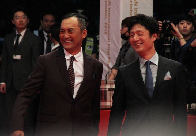 渡辺謙＆李相日監督／第21回釜山国際映画祭 photo:Ayako Ishizu