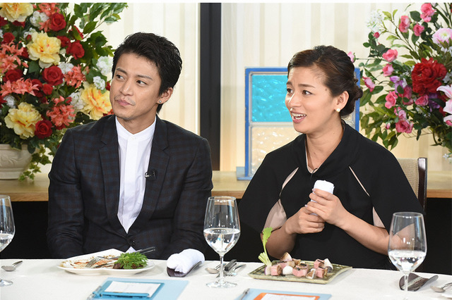 小栗旬、尾野真千子「ぐるぐるナインティナイン」(C)NTV