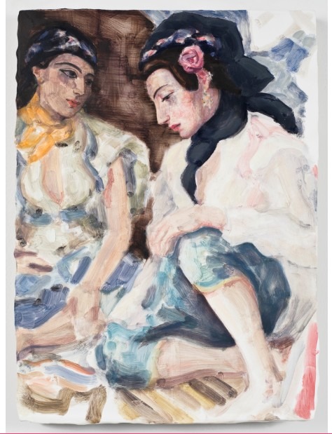 「Flaubert in Egypt (After Delacroix)」 2009-2010 板に油彩 31.1×22.9cm　&copy; Elizabeth Peyton, courtesy Sadie Coles HQ, London; Gladstone Gallery, New York andBrussels; neugerriemschneider, Berlin