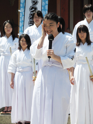 『武士道シックスティーン』ヒット祈願イベント  photo：Yoko Saito