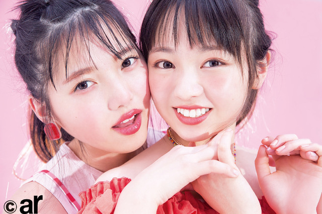 今泉佑唯＆上村莉奈／雑誌「ar」6月号