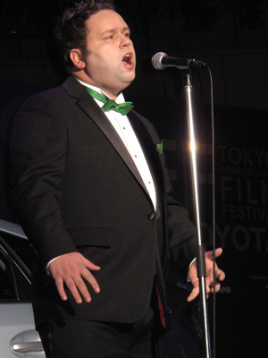 東京国際映画祭のイベントに登場したポール・ポッツ　photo：Yoko Saito