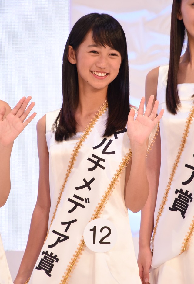 マルチメディア賞：竹内美南海さん／第15回全日本国民的美少女コンテスト